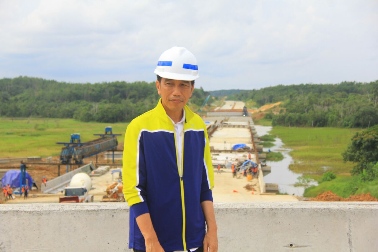 Presiden Targetkan Ruas Tol Balikpapan - Samarinda Selesai Desember 2018